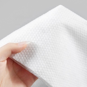 Ướt mô vải tinh khiết Viscose spunlace vải không dệt cho khuôn mặt mô nổi Dot của 50 GSM Tencel spunlace không dệt - Product Image 5