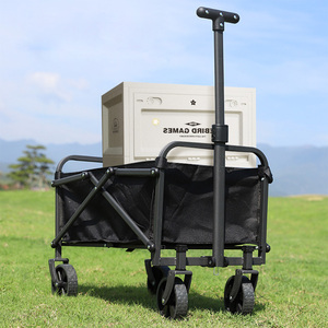 E-RIKE Mini Size Heavy Duty Collapsible <b>Foldable</b> <b>Trolley</b> Cart Garden Camping Beach Folding Wagon - Product Image 5