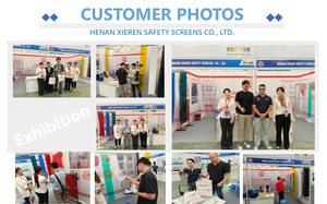Gorden PVC Transparan Warna Madu Harga Pabrik, Dapat Disesuaikan, Standar, Gulungan Tirai Strip Vinyl Super Jernih, Potongan Tirai Pintu - Product Image 6