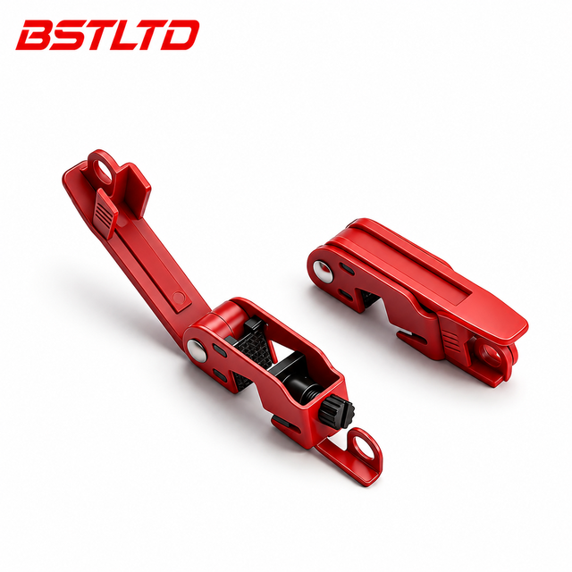 MCCB Grip Tight Circuit Breaker Lockout Device for Large Toggle Switch Electrical Safety LOTO Tagout CE