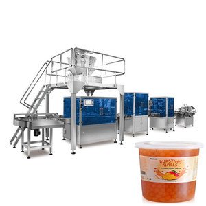 Hot Sale Pearl Bubble Tea Boba Filling <b>Machine</b> Milk Tea Jelly Agar Pearls Boba Packing <b>Machine</b> Granule CE Pearl Bubble Tea Boba - Product Image 1