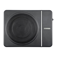 Subwoofer de voiture 8/10 pouces, actif, double caisson en bois, 12V, basses puissantes, mise à niveau pour camion, vente en gros directe usine