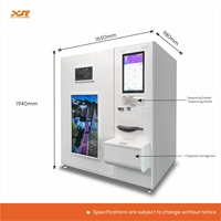 Distributeur automatique de nourriture chaude intelligent XY avec chauffage par micro-ondes, caméra de surveillance pour boîte à lunch bento, MDB CE