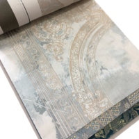Tissu Jacquard Haute Précision 35% Polyester 65% Rayonne à Motifs Dorés : Esthétique Baroque Icône Rencontre le Luxe Léger Moderne