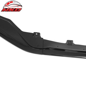 Convient pour Lexus GS350 2013-2015, lèvre de pare-chocs avant style IKON, noir brillant - Product Image 6