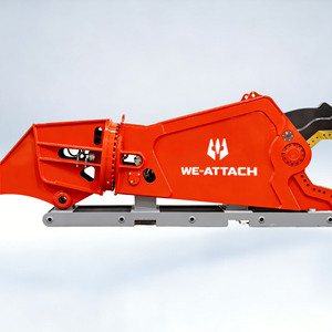 We-Attach WOS17 強力油圧スクラップメタルシャー 耐久性のある回転式イーグルタイプ鋼梁シャー 35～40トン級掘削機用 - Product Image 3