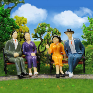 P2526 Mô Hình Tàu Hỏa Đường Sắt <span class=keywords><strong>G</strong></span> Quy Mô Ngồi Hình 1:25 Vẽ Người Ngồi - Product Image 6