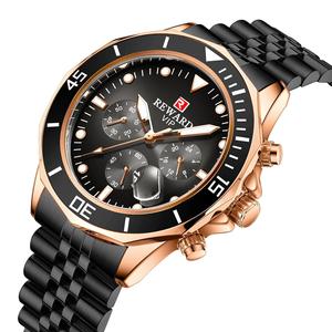 REWARD 81064 Nuevo Reloj de Pulsera para Hombre, Cronógrafo de Acero Inoxidable, Resistente al Agua, Marca Superior, Deportivo, de Cuarzo - Product Image 4