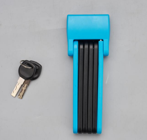 Oem Heavy Duty <span class=keywords><strong>Anti</strong></span> Diefstal Fiets Opvouwbaar Slot Motorfiets Fietsslot Vouwslot Met Sleutels - Product Image 4
