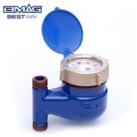 Compteur d'eau mécanique multi-jets BMAG, corps en fonte, classe B, IP65-68, DN 15 PN10 / PN16, garantie 5 ans, service OEM accepté