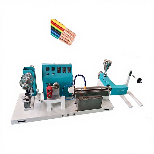 High Productivity Automatic Single Screw PE/PU Sealing Strip Extrusion Machine for Pipe Filament Wire Bar Production