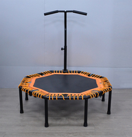 Trampoline pliable octogonal de 48 pouces pour adultes, usage domestique et intérieur, livraison directe d'usine.