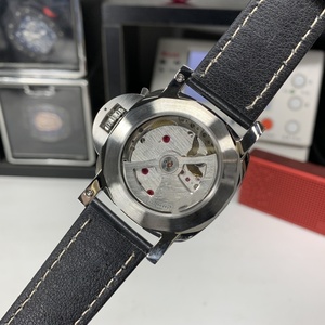 Reloj <span class=keywords><strong>de</strong></span> Pulsera para Hombre, Modelo Lu-01359, Clásico y Famoso, con Costuras Azules, Movimiento Mecánico Simple, Luz Nocturna, para Parejas - Product Image 4