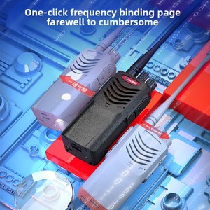 Walkie-Talkie Inteligente de un Solo Botón Analógico con Súper Penetración, Alcance de Conversación de 10 km, Larga Duración en Espera, Reducción de Ruido, Pantalla IP - Product Image 4
