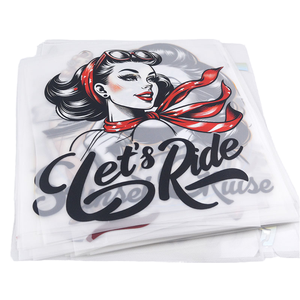 Autocollant personnalisé rétro rock, punk hipster, fille pin-up, pour transfert thermique, feuille d'encre pour voiture blanche, T-shirt, vêtements vintage, MOQ 1000 pièces - Product Image 1