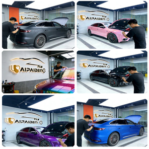 Película Protectora de Pintura TPU Autoregenerable que Cambia de Color, Azul Mate Distante, Dorado Encantado, Protección UV del 99%, Película para Automóvil con 5 Años de Garantía - Product Image 6