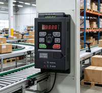 Inversor de Frecuencia VFD Trifásico EASYDRIVE GT20 Económico de 0.4KW 5.5KW para Uso Industrial con Motor, 0-550Hz, Interfaz RS-485