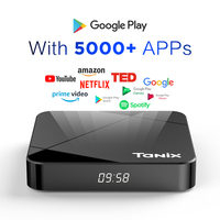 Boîtier TV Tanix TX5 Android 14, 14.0 HD 4K, décodeur, Smart Tvbox, Amlogic S905Y5 Quad Core, WiFi, 4 Go de RAM, 64 Go de ROM, lecteur multimédia, décodeur