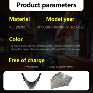 Pour <span class=keywords><strong>Ducati</strong></span> <span class=keywords><strong>Panigale</strong></span> V2 2020 2021 <span class=keywords><strong>2022</strong></span> 2023, carénage de moto en ABS injecté, kit de carénage complet personnalisé D1020-2001c - Product Image 2