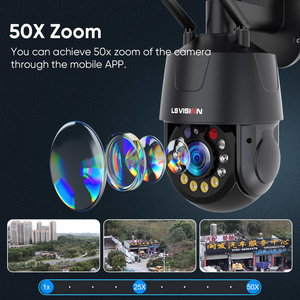 Ls tầm nhìn 50x Zoom HD ngoài trời không thấm nước IP66 4G <span class=keywords><strong>Wifi</strong></span> điện tử kim loại CCTV <span class=keywords><strong>Camera</strong></span> An Ninh đầy đủ màu sắc tầm nhìn ban đêm - Product Image 5