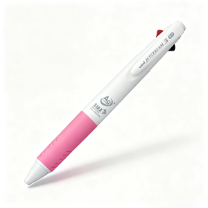 jetstream 3 color multi <b>pen</b> SXE3400A07 0.7mm <b>silver</b> ion antibacterial retractable triple ink ballpoint <b>pen</b> black red blue refil - Product Image 2
