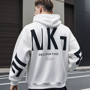 Tùy Chỉnh Người Đàn Ông Quần Áo Thả Vai Nhảy Áo Thun Hoodies Không Có Chuỗi Cộng Với Kích Thước Của Nam Giới Áo Tùy Chỉnh Màn Hình In Áo - Product Image 1