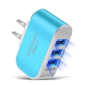 Nouveau Portable coloré 3X USB 2.0 <span class=keywords><strong>chargeur</strong></span> de voyage de téléphone rapide pour IPhone <span class=keywords><strong>Macbook</strong></span> charge rapide pour <span class=keywords><strong>Apple</strong></span> Huawei <span class=keywords><strong>chargeur</strong></span> mural USB - Product Image 6