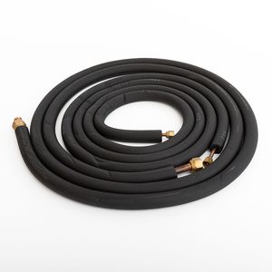 Kit de conduites en <span class=keywords><strong>cuivre</strong></span> noir OEM pour CVC, tubes en <span class=keywords><strong>cuivre</strong></span> isolés de qualité supérieure, connecteur de <span class=keywords><strong>climatisation</strong></span>, tube en <span class=keywords><strong>cuivre</strong></span> pour climatiseur <span class=keywords><strong>20M</strong></span> - Product Image 3
