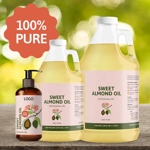Huile d'amande douce, huile de base pour la dilution des huiles essentielles, qualité cosmétique, pour la fabrication de savon, lotion, beurre corporel, <span class=keywords><strong>baume</strong></span> à lèvres. - Product Image 5