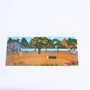 Yeni Ürün Çocuklar İçin Jöle Etiket Kitabı Kendin Yap Sahne Etiketleri Tekrar Yapışan Hayvan Jöle Etiketleri Kitabı - Product Image 3