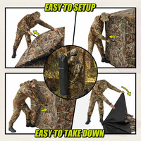 Haute qualité 270 degrés voir extérieur coupe-vent canard chasse tente produits de chasse chasse aveugle