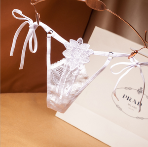 Intimo Femminile <span class=keywords><strong>Sexy</strong></span> con Fiori e Nappine, <span class=keywords><strong>Perizoma</strong></span> da <span class=keywords><strong>Donna</strong></span> - Product Image 6