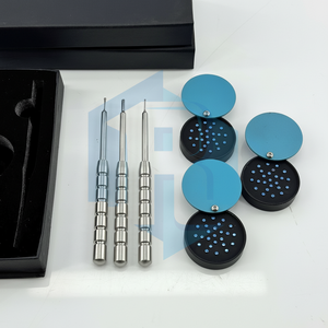 Alfileres y tachuelas de titanio GBR, Kit de regeneración ósea para implantes dentales, tornillos de fijación de membrana, Kit de herramientas quirúrgicas aprobadas por CE ISO - Product Image 1