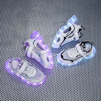 Chaussures de sport pour enfants 2023, filles et garçons, sandales de sport lumineuses à LED, légères, confortables, décontractées, chaussures lumineuses