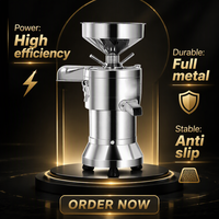 Machine portable pour la fabrication de beurre de cacahuète, de pâte de noix, de graines de sésame, de pistache et de cacahuètes - Modèle vertical