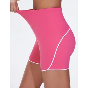 Shorts Deportivos de Cintura Alta para Mujer FOXA, Elásticos, Transpirables, con Corte Delfín, para Correr, Yoga y Descanso - Product Image 3