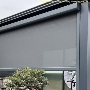 ستائر دوارة بسحاب للحماية من الرياح والشمس في الشرفات الخارجية - Product Image 2