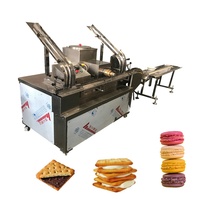Équipement de traitement automatique de la crème pour sandwichs et biscuits en acier inoxydable de qualité alimentaire, machine à sandwichs pour biscuits