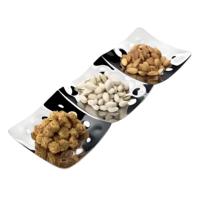 Europese Stijl Creatieve Lichte Luxe Snackplaat Delicate Eettafel Fruitblad Voor Feest Voor Snoepjes Gedroogde Vruchten Noten