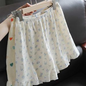 ชุดนอนขาสั้นระบายอากาศบางทรงหลวมของผู้หญิงชุดนอนทันสมัยพิมพ์ลายใหม่สำหรับฤดูร้อน - Product Image 2