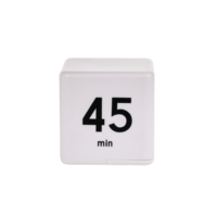 Date Cuisine Cube Minuterie Smart Dice Minuterie Gestion Du Temps Gravité Capteur Flip Minuterie Pour L'exercice Travail Yoga Étude Cuisinier