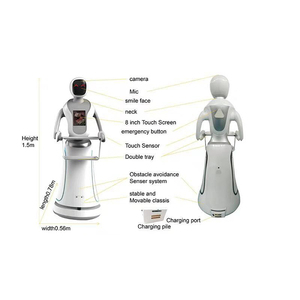 CSJBOT — <span class=keywords><strong>Robot</strong></span> de Service Commercial Intelligent, adapté aux aliments de Restaurant, livraison automatique, sans Contact - Product Image 6