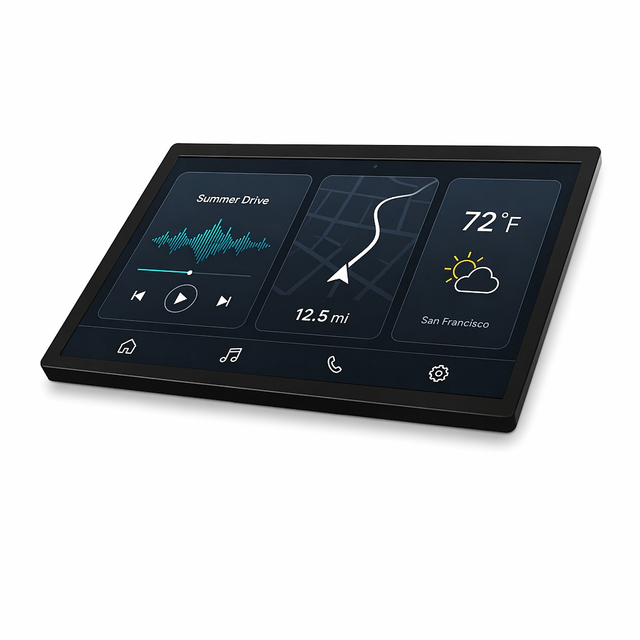 Android Smart Digital Display Advertising Screen with LCD Interactive Touch Panel for Indoor Information Media Player WiFi