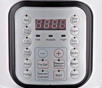 Cuisinière électrique multifonction 6 litres, ensemble d'ustensiles de cuisson, yaourtière, autocuiseur électrique