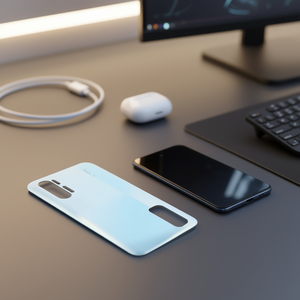 Cover Posteriore Bianca per Realme 7 RMX2155, Parte di Ricambio per Scocca del Telefono - Product Image 3