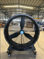 Moteur BLDC 1200 mm 48 pouces, ventilateur à tambour industriel à entraînement direct, robuste, pour entrepôts, ateliers, garages
