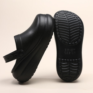 Pantuflas de Plataforma con Punta Cerrada para Mujer, Suela Gruesa de EVA, Transpirables, Antideslizantes, para Exteriores, Playa, Camping - Product Image 4