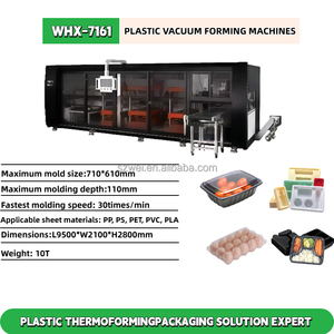 Nouvelle machine de thermoformage automatique multifonctionnelle haute performance certifiée CE pour conteneurs alimentaires jetables en PP/<span class=keywords><strong>PS</strong></span>/PET/PVC - Product Image 3
