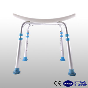 Shower Chair Aluminum Alloy Anti-slip <b>Bath</b> <b>Seat</b> For Elderly Pregnant Women Bathroom Use - Product Image 3