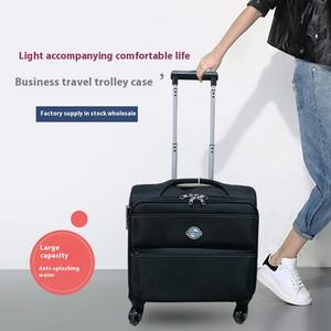 Maleta de Viaje con Ruedas de Tela Oxford de 18 Pulgadas, Maleta de Mano con Ruedas Giratorias para Viajes de Negocios - Product Image 5